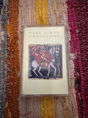 Paul Simon Graceland Cassette - Cream Cover (1986)